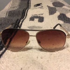 Guess Rose Gold Sunglasses